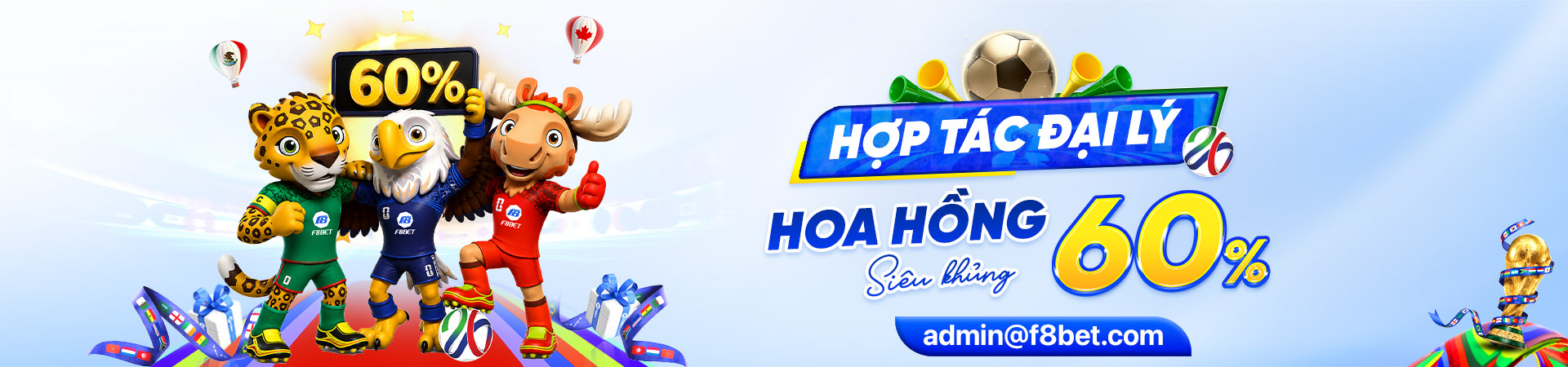 f8bet banner nâng mức hoa hồng dành cho đại lý